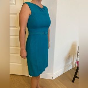 Classiques Entier Sheath teal dress